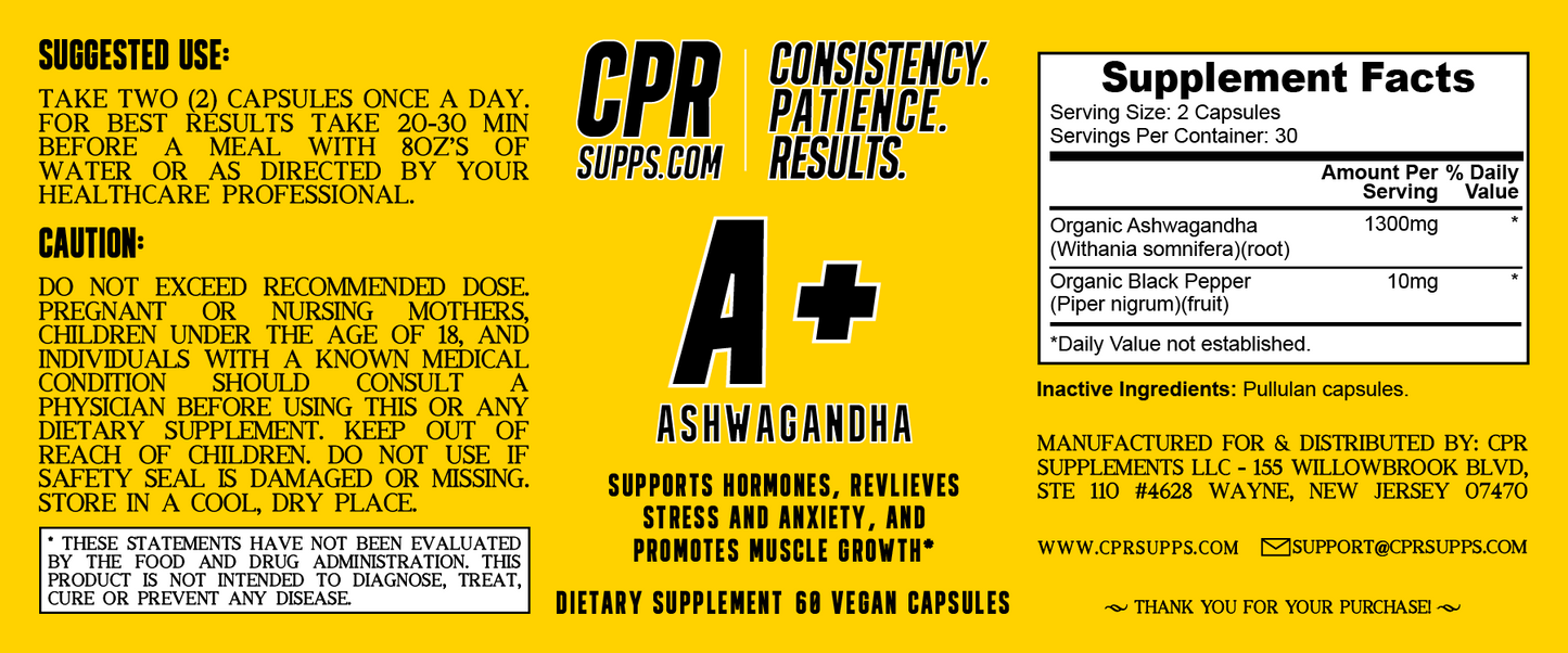 A+ (Ashwagandha)